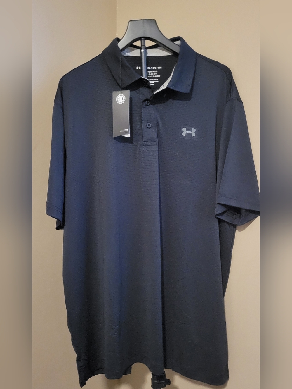 Under Armour Performance Polo In Black